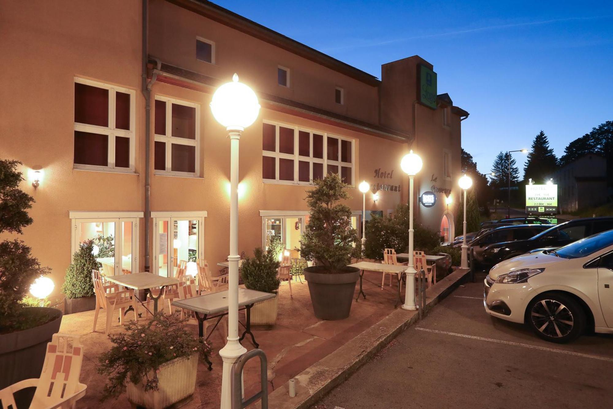 Lanarce Logis Hotel Spa Restaurant Le Provence מראה חיצוני תמונה